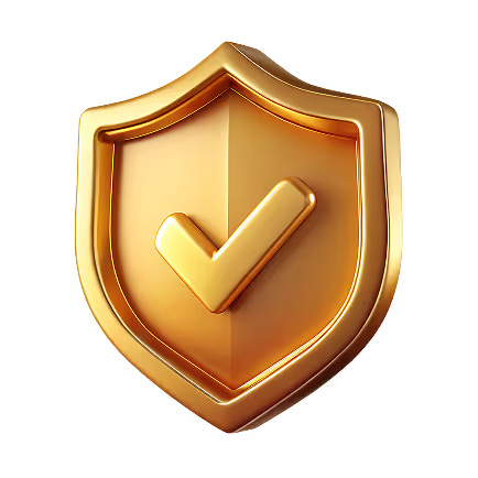 Security shield icon representing safe gameplay, data protection and trusted operations on OopSpin Casino